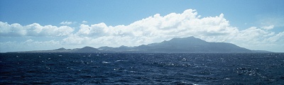 View of Ascension Island