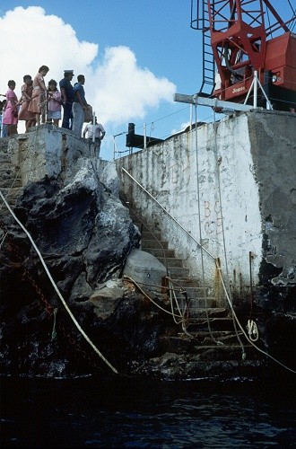 The landing steps, Georgetown