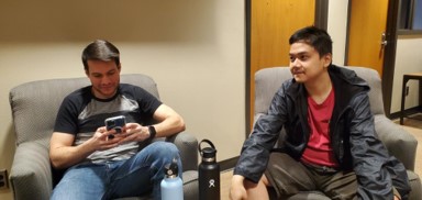 Thang and David Teaching
